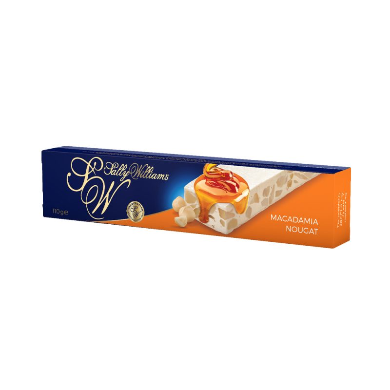 Sally Williams Nougat Bar 110g - Macadamia | Sweets Online