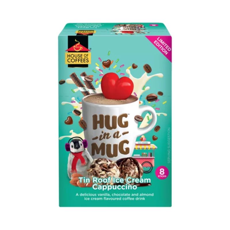 Hug In A Mug Capuccino (8's) - Tin Roof Ice Cream | Sweets Online