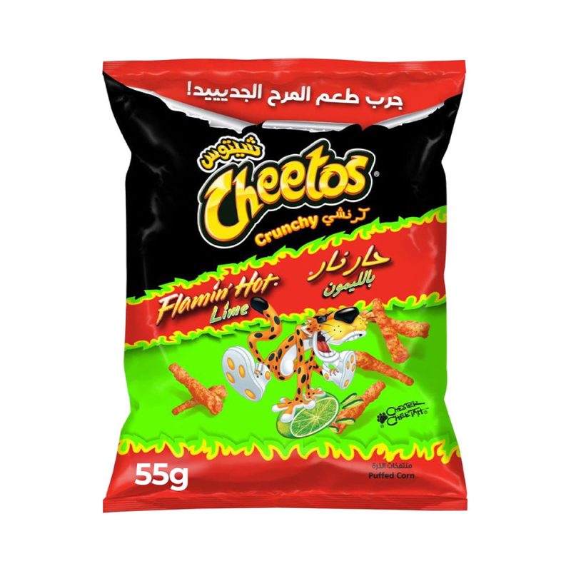 Cheetos Flaming Hot Lime 55g Sweets Online