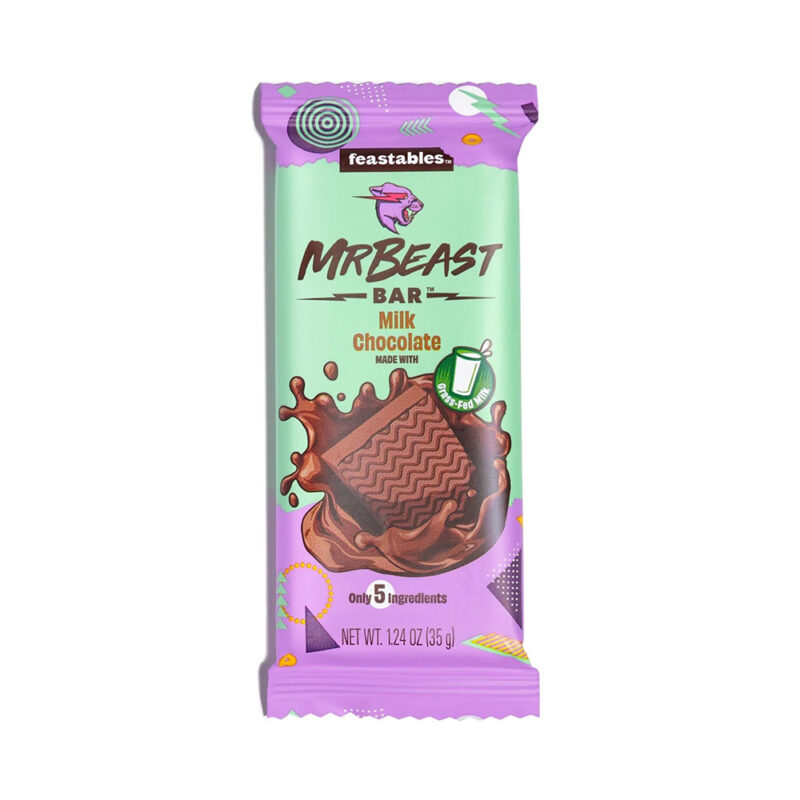 Mr. Beast Feastables Chocolate Milk Chocolate Sweets Online